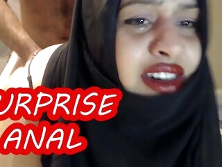 agonizing surprise ass fucking with married hijab lady