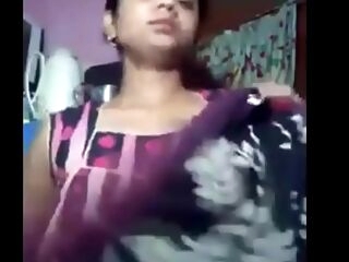 Indian big knockers aunt removing infront of cam