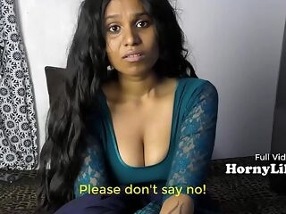 Bored Indian Housewife pleads for threesome in Hindi with Eng subtitles