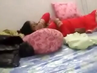 Indian teen couple engaged in sucking knockers and licking delicious  pussy by fucking smoothly