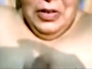 Indian Aunty Suck off And Jizz shot on Face