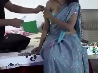 Warm Indian Bhabhi romance With Doctor at Home