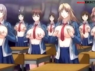 I've a total control of a females school - hentai