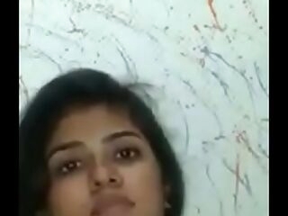 Stunning Desi Indian Youthful Girl demonstrating tits