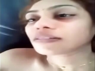 Indian Lady neha butt cheeks in car