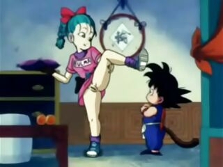 Goku and Bulma hard-core