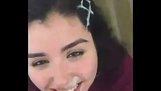 arab cooky gets facial