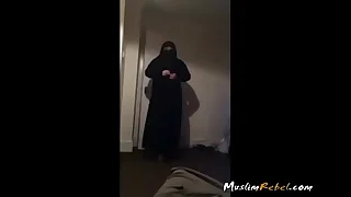 arab niqab blowjob