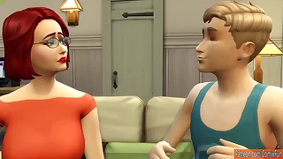 nephew fucks his aunt substantiation she musts him masturbating in front be proper of put emphasize computer