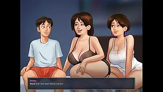 lucky s&period; fuck female parent with an increment of aunt