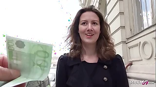 GERMAN SCOUT - Teen Alessandra bei Model Job Casting gefickt