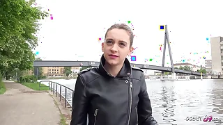 GERMAN SCOUT - ANAL FOR PETITE 18yr YOUNG CHEATING Widely applicable Handy STREET CASTING