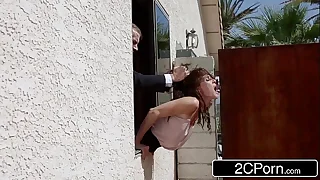 Undesigned Broom Fucks His Wife's Bridesmaids - Jenni Lee, Scarlet Red