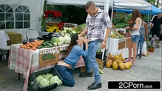 Farmer's Slutty Wife Eva Lovia Cheating With A Uncalculated Customer