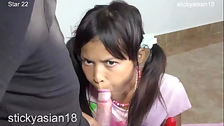 StickyAsian18 Petite Roger My Mouth Compilation