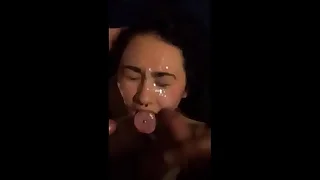 Amateur Facial Compilation