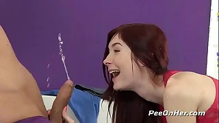 Hardcore Pissing - Czech Redhead fucked added to more&excl;