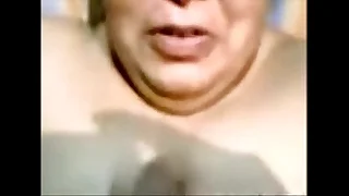 Indian Aunty Blowjob Together with Cumshot heavens Face