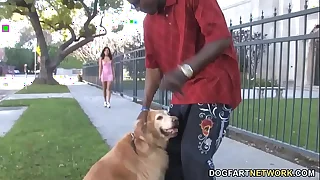 Missy Maze' Cunning Interracial Scene