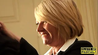 British grown-up plowed hard by maledoms cock