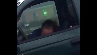 Wife caught sucking team up about driveway